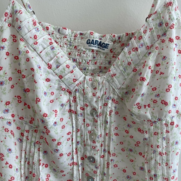 Garage Floral Crop Top - Picture 4 of 5